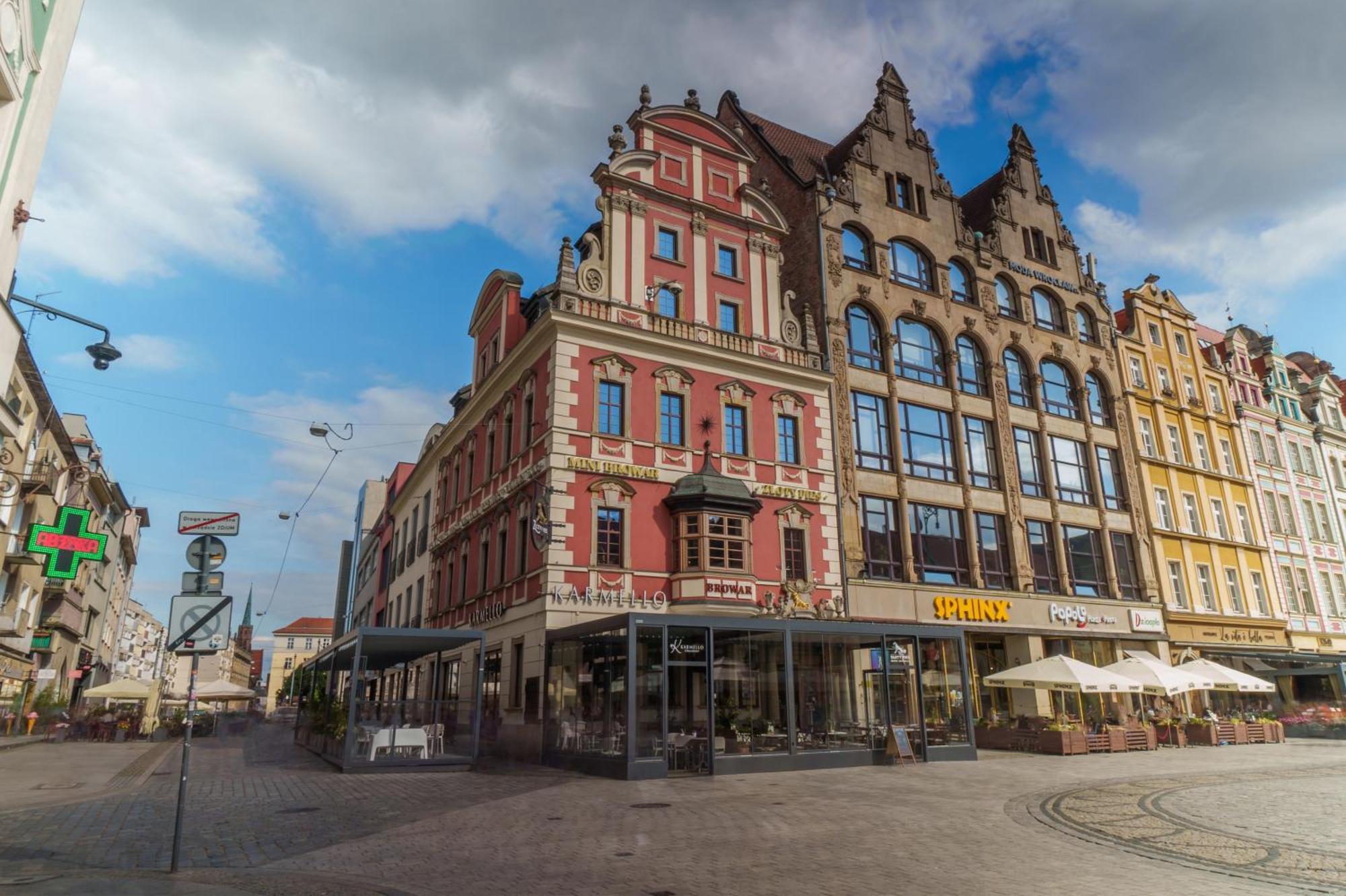 Golden Rooftop Apartment-Oldtown Wroclaw Bagian luar foto