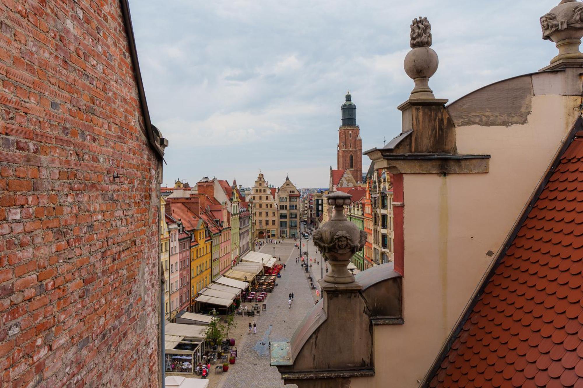 Golden Rooftop Apartment-Oldtown Wroclaw Bagian luar foto